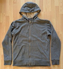 Elkline Kapuzenjacke „Hastmafeuer“ Sweatjacke mit Teddyfell Herren grau 3XL