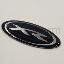 XR Steering Wheel Badge Black Chrome fit for BA BF FG XR6 XR8 Falcon XR4 XR5