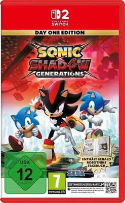 Sonic X Shadow Generations   Day One Key Card | Nintendo Switch 2, 2 Spiel