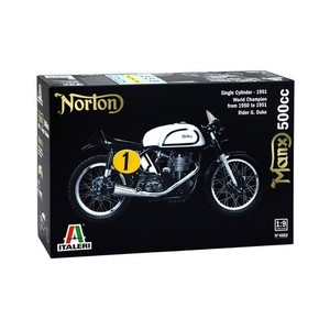 Italeri Plastic Model Kit Norton Manx 500Cc 1951 1:9 - 51-4602S