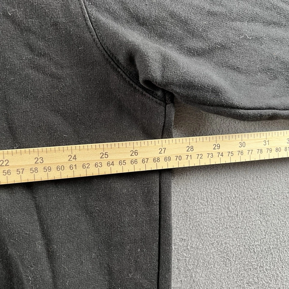 Мужская толстовка с капюшоном New Orleans Saints XXL черная величественная толстовка пуловер NFL винтажная - Изображение 4 из 4