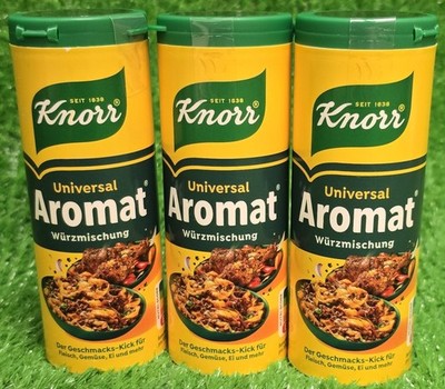 38,33 /L) 3x Knorr Aromat Universal Würzmittel für Fleisch Saucen 100g Versand0 