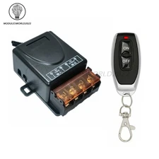 AC90-264V 220V 30A 433MHz Relay 1CH Wireless Remote Control Switch Transmitter
