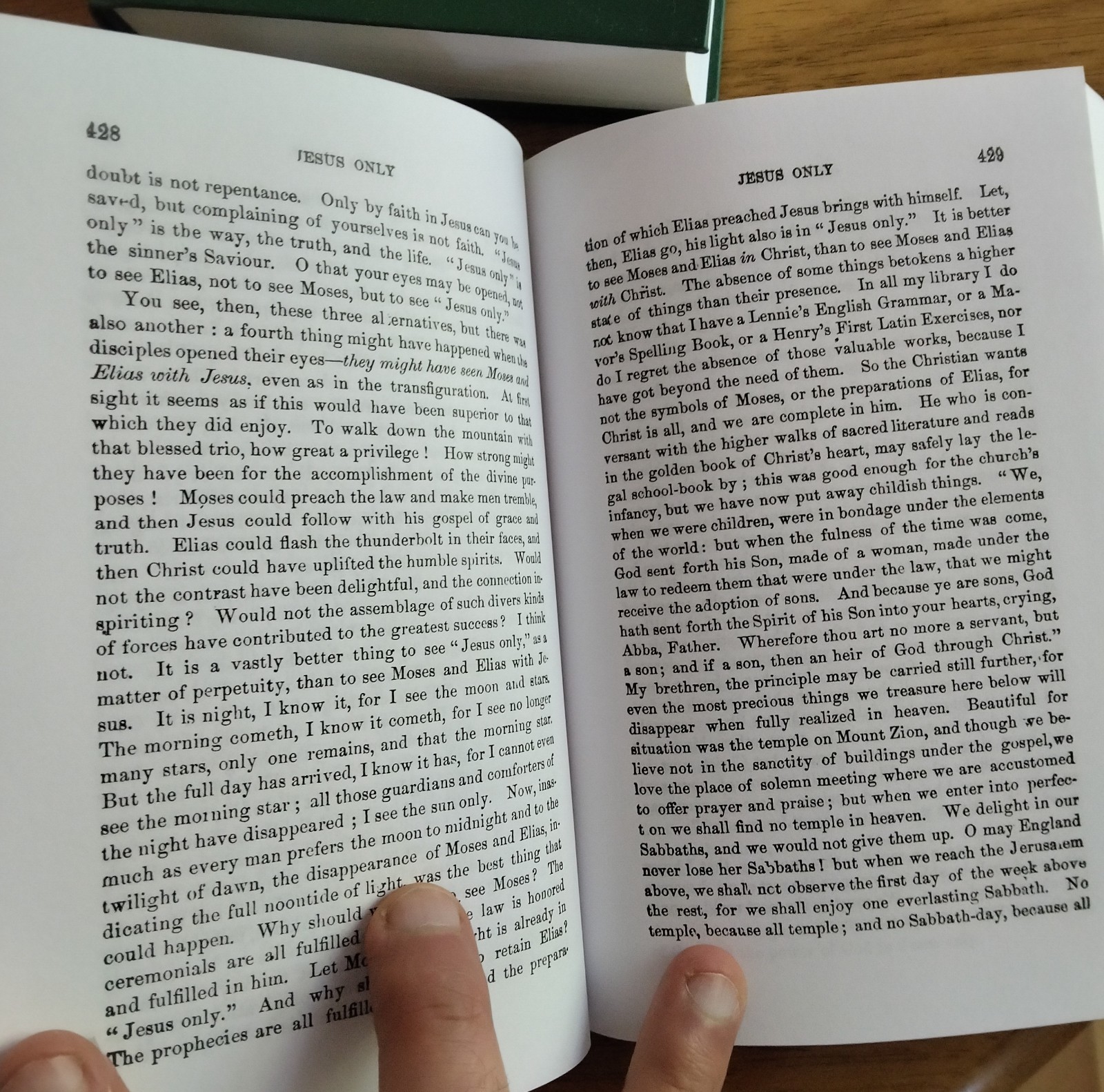 5 Book Set Of Charles Surgeon's Sermons.