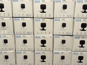 Blink Mini - Caméra de sécurité intelligente rechargeable