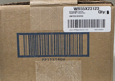 Genuine OEM GE Refrigerator Inverter Board WR55X23123 New