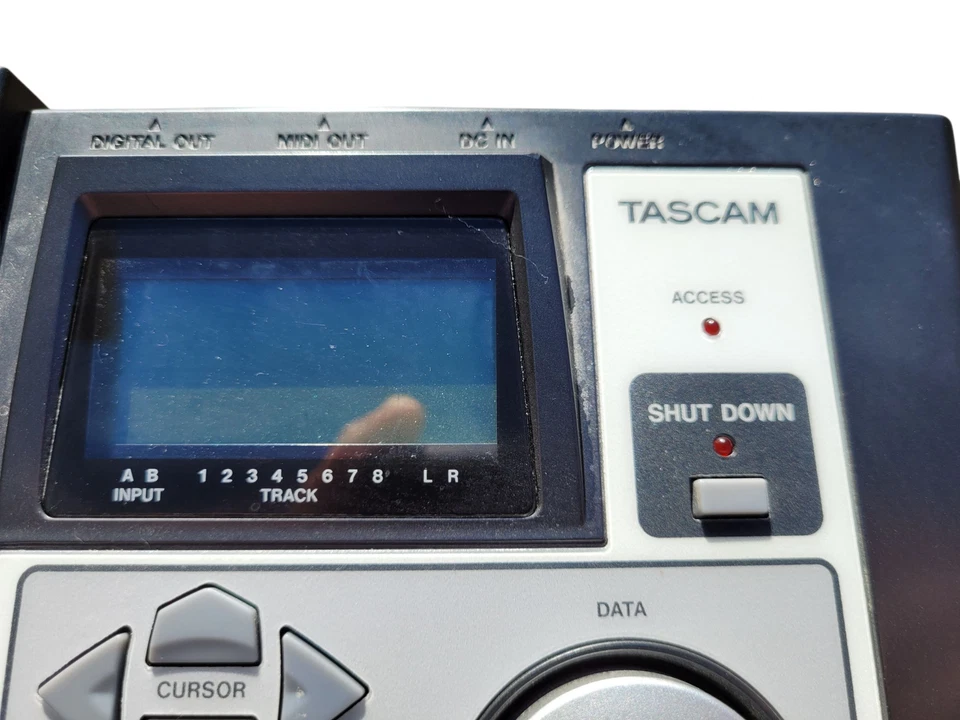 Tascam DP-01FX/CD Portastudio 8 Track Digital Mixer and Power Supply - Image 4 of 4