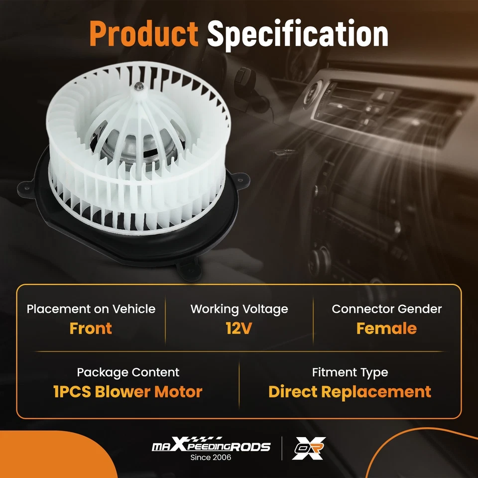 Ventilador de motor soplador calentador climatización para Mercedes-Benz CLS500 E320 E350 E550 E63 AMG Foto 2 de 4