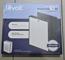 GENUINE Levoit Vital 100s True HEPA & Carbon Replacement Air Filter LRF-V102-WUS
