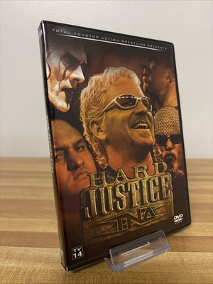 TNA Wrestling - Hard Justice (DVD, 2006) Very Good Condition Rare OOP