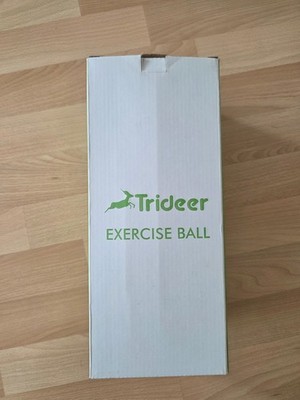 Trideer Gymnastikball / Yogaball in Pink mit Pumpe - Neu in OVP