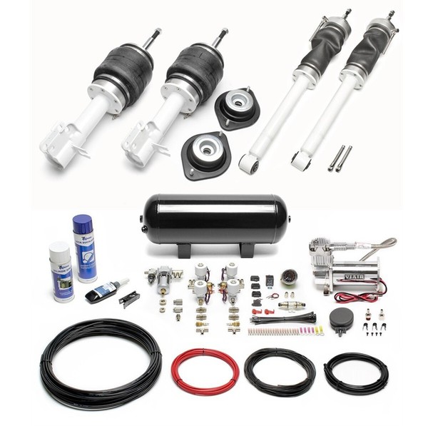 Ta Technix Air-Ride Luftfahrwerk Inkl. Kompressor-Kit - Golf I 17 155-image