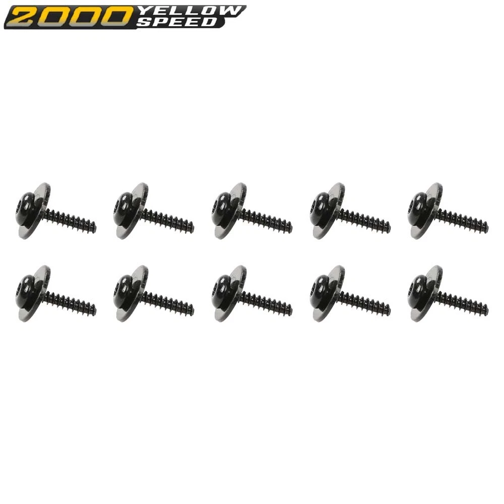 Fender Liner Bolts Fit for 2008-2021 GM Torx Pan Head Screw  