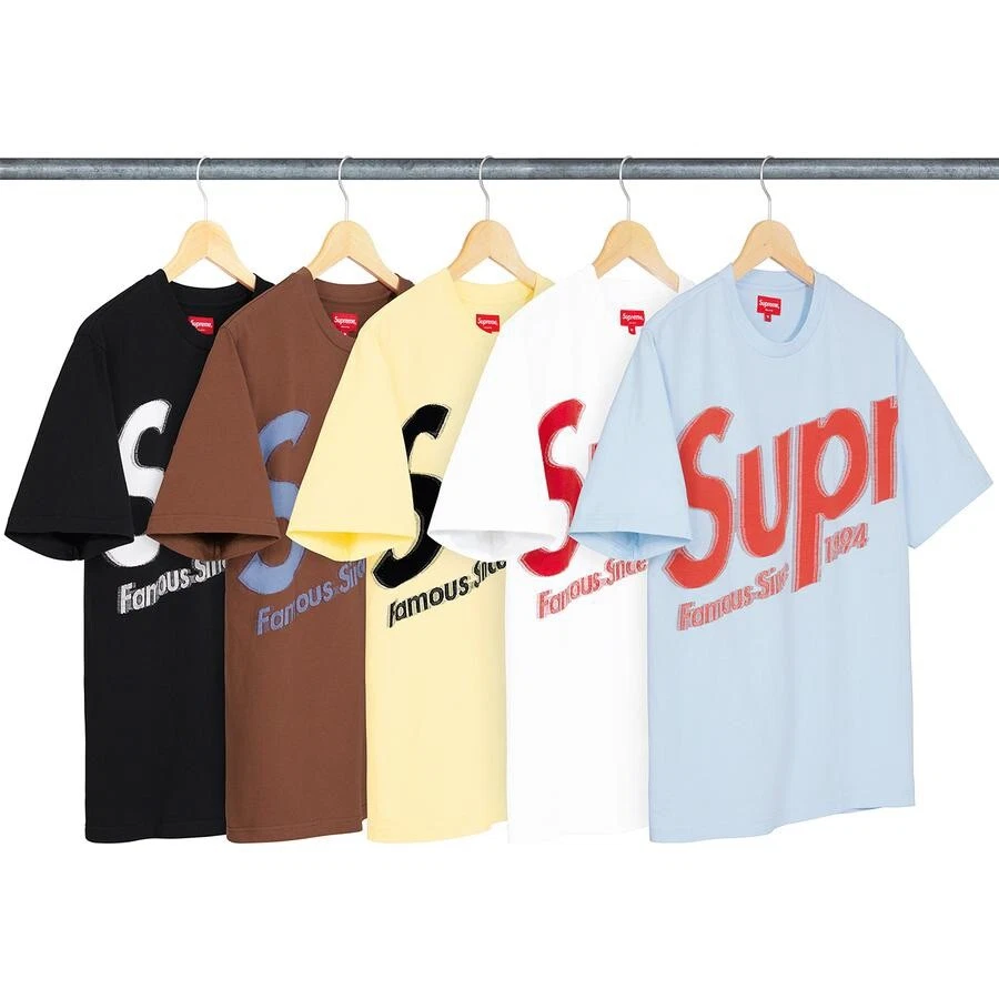 XL supreme Intarsia Spellout S/S Top