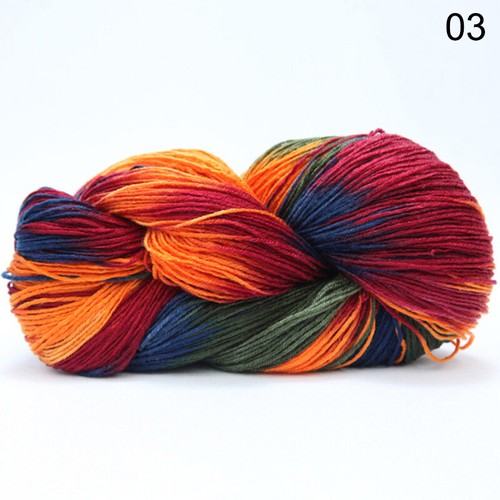 50g Crochet Cotton Blend Yarn Baby Scarf Knitting Wool DIY Crafts Weaving Thread - Picture 23 of 47