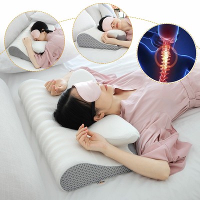 ergonomic foam pillow