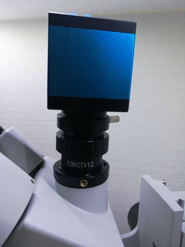 Adattatore per Lenti con Attacco C, Adattatore CTV 1/2, Standard per microscopio - Foto 2 di 4