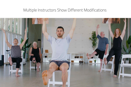 Yoga Vitality - Chair Yoga for Seniors, Older Adults, and Absolute Beginners | M - Imagen 4 de 12