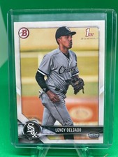 2018 Bowman Draft 1st #BD-37 Lency Delgado Chicago White Sox