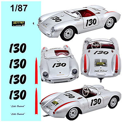 550 A Spyder Little Bastard 1:87 Decal Abziehbild