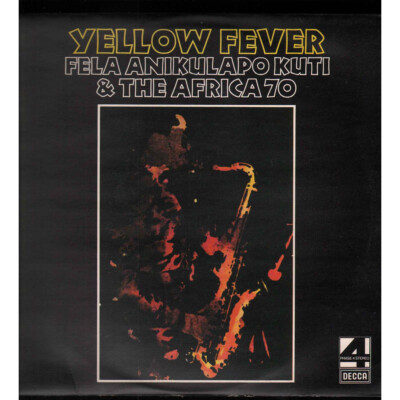 洋楽 Fela Anikulapo Kuti Yellow Fever LP Fela Anikulapo Kuti & The Afrika 70 Lp Yellow Fever / Decca Phase