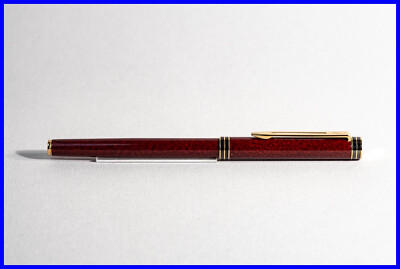 WATERMAN ボールペン Bonds 1992 1992er WATERMAN “EXCLUSIVE” Rollerball Pen Braun/Rot Tortoise Lack