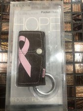 Belkin  Brown DenIm  PINK  HOPE Cancer Case Cover For iPod Nano 2G 2nd Gen  New