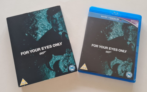 For You Eyes Only Blu-ray 007 James Bond limitierte Titelsequenz Artwork Edition - Bild 1 von 6