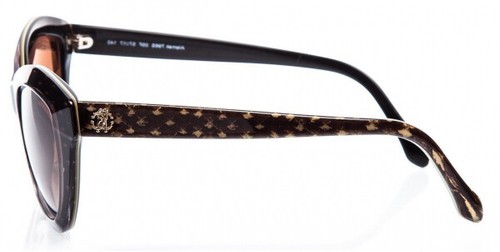 Roberto Cavalli ALAMAK 796S 05F Brown Cat Eye Brown Gradient 57mm Sunglasses - Picture 3 of 3