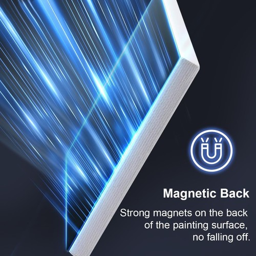 Mini Magnetic Stretched Canvas 2.5X2.5 Inch / 24 Pack - Small Square Wrapped Can - Picture 3 of 11