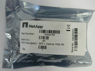 NetApp X6563-R6 A0 SFP+,Optical.10Gb,R6 A6 D