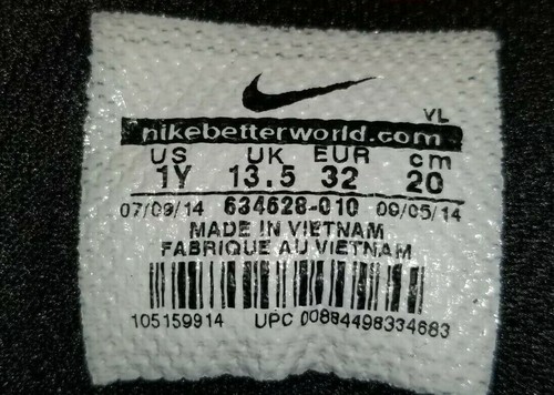 Nike Youth Huarache Baseball Cleats Youth 1Y - Picture 6 of 6