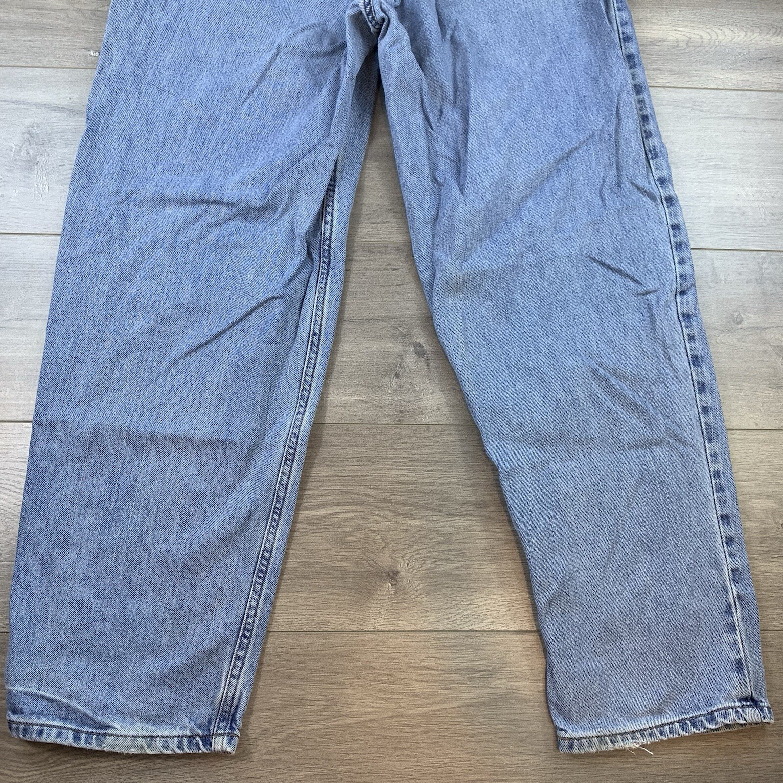 Levis 560 Jeans Mens Size 36 x 32 Comfort Fit Blue Light Wash Denim Vintage 90s thumbnail 7