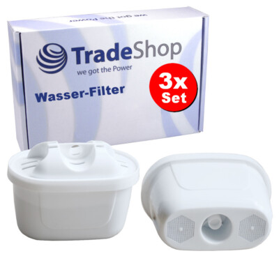 3x Wasser-Filter für Aquacrest AQK-07, Bosch Tassimo, Brita Maxtra NEU