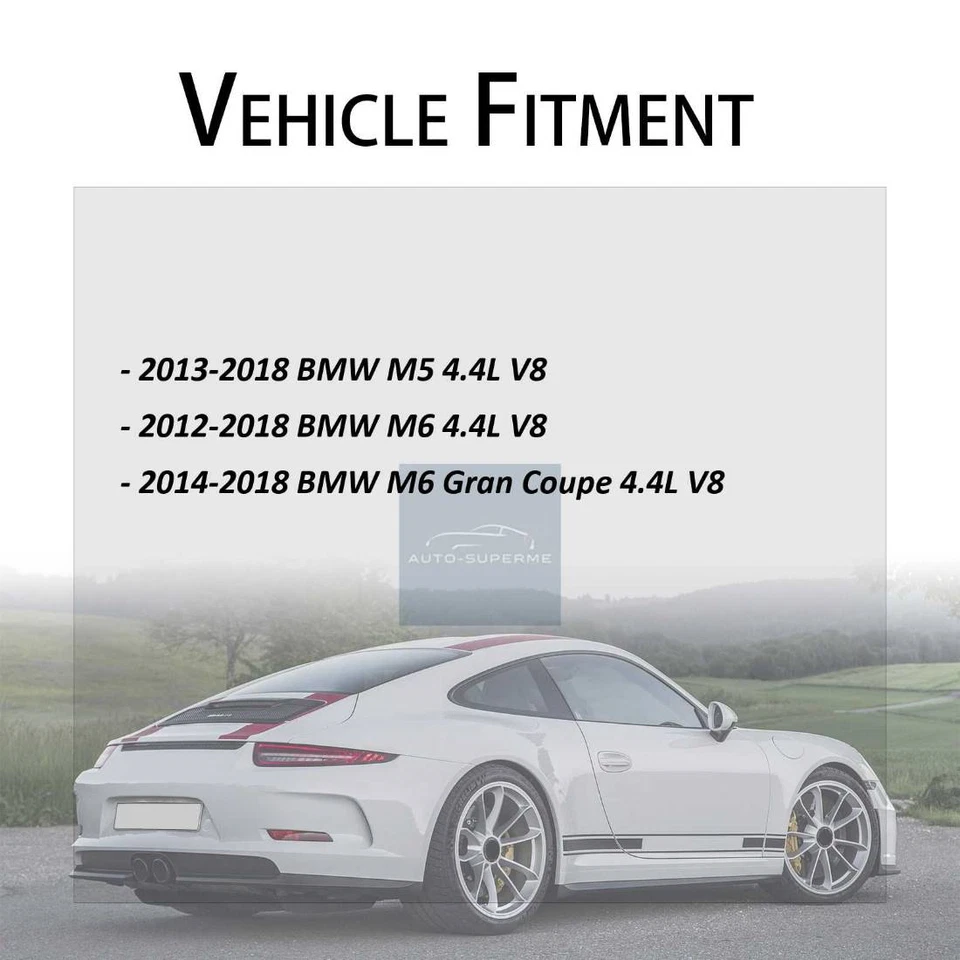 Juego de 2 mangueras de freno delanteras Dorman para BMW M6 4,4 L 2012-2018 Foto 2 de 4