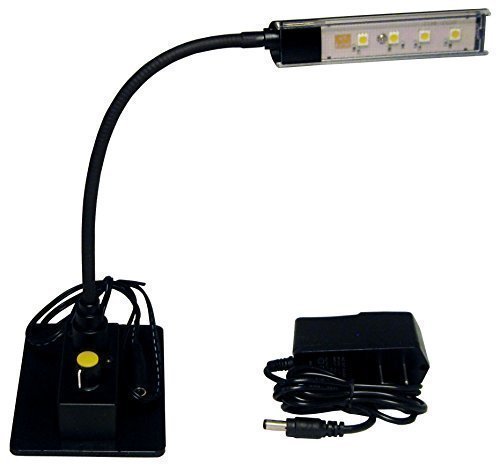 Clear Light LED Goose Neck Portable Lamp for Reading, Clerical Task, Piano - Picture 1 of 4