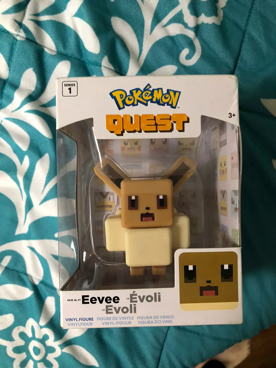 Pokemon Quest Eevee Evoli Vinyl Figure Series 1