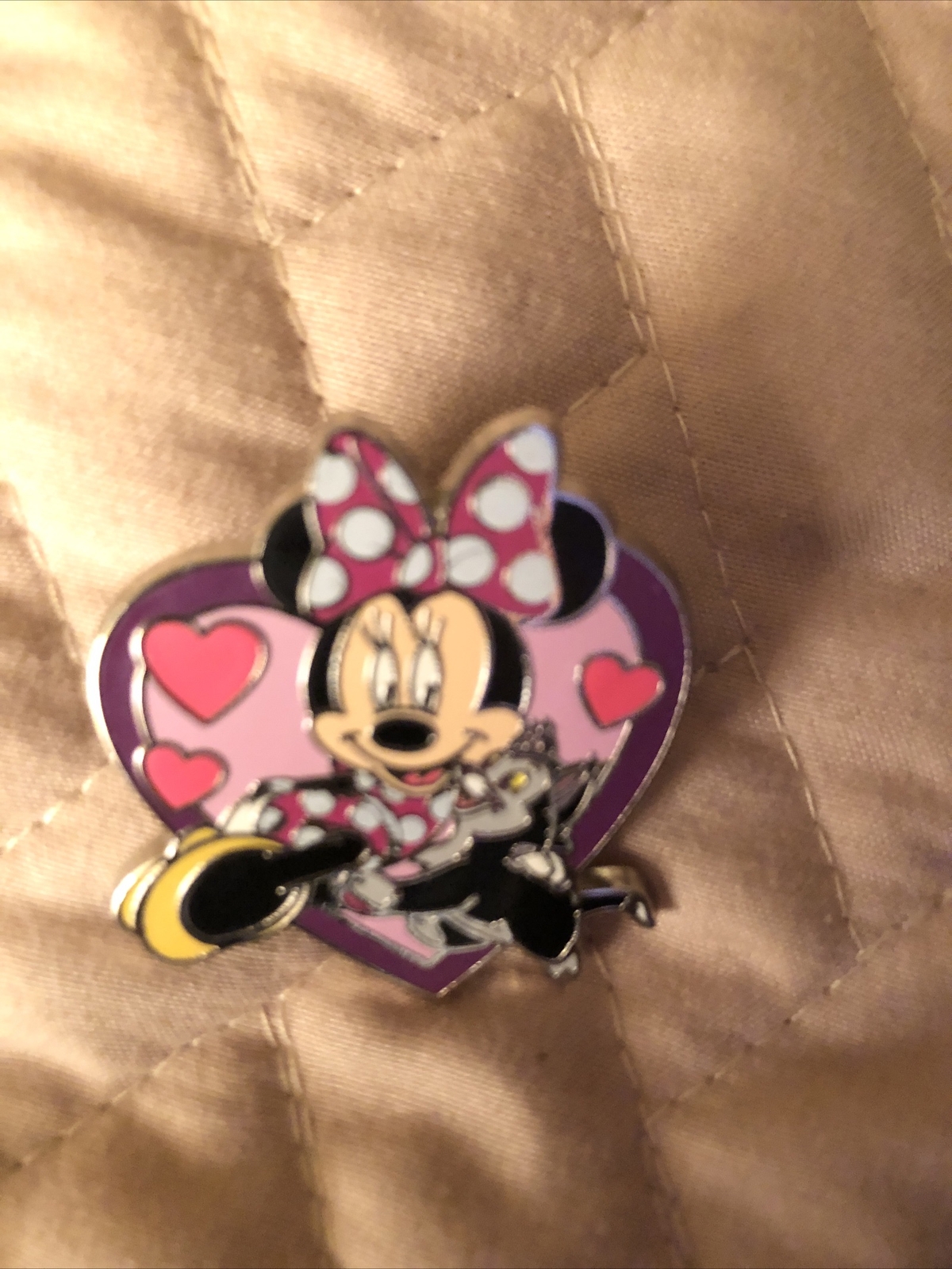 Disney trading pin 108609 my first starter set - minnie and figaro heart