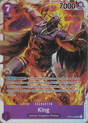 King One Piece SR #OP01-096 Romance Dawn