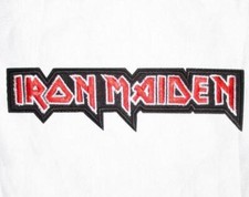 Iron Maiden Logo Iron On Patch Heavy Metal