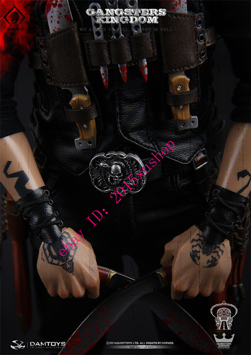 DAMTOYS GK006 1/6 Gangsters Kingdom Diamond 3 Action Figure In