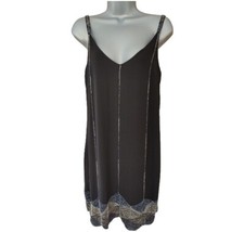 Maya Deluxe Size 10 Slip Dress Beaded Flapper Gatsby 20s Races Party Evening NEW