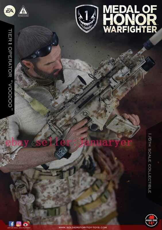 Soldier Story Ss106 1/6 Medal Of Honor Warfighter Navy Seal Soldier Story Ss106 1/6 Medal Of Honor Warfighter Navy Seal