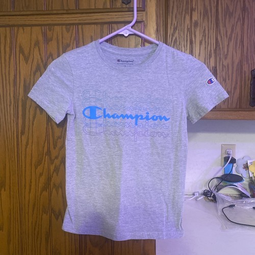 Champion Shirt Gray Size Small Youth