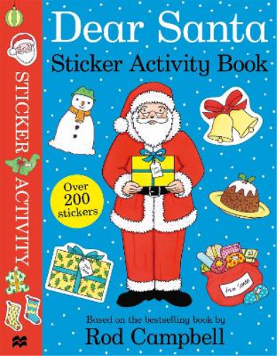 Rod Campbell Dear Santa Sticker Activity Book (Tascabile)