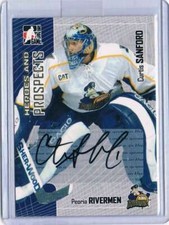 2005-06 ITG Heroes and Prospects Autographs Series II #CSA Curtis Sanford NM-MT