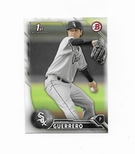 LOT OF 25  2016 Bowman Prospects #BP41 Jordan Guerrero  CHICAGO WHITE SOX