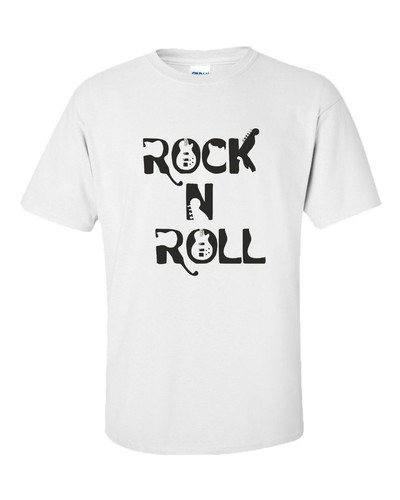 Rock n Roll T Shirt S -XXXL Novelty Birthday Gift Rock Music Christmas - Picture 2 of 4