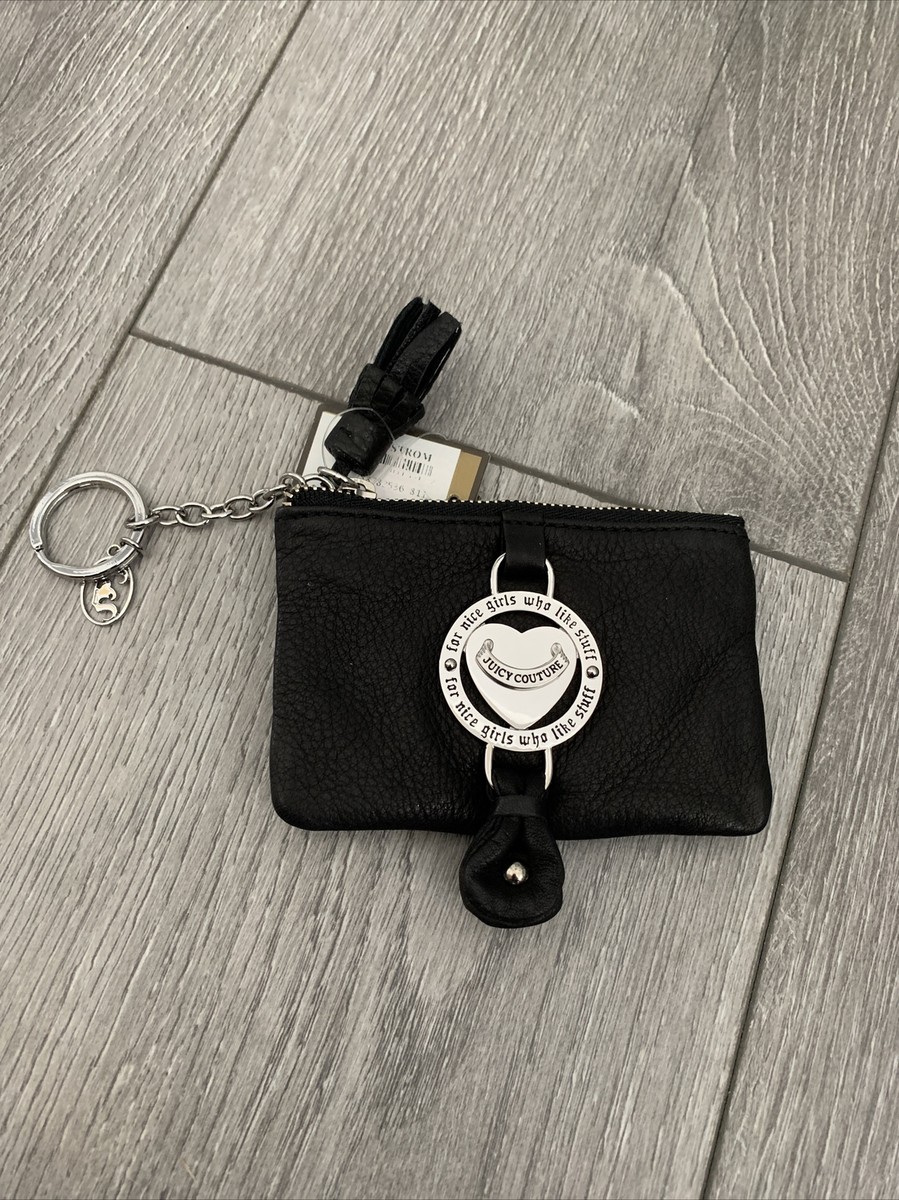 Black Wallet Black Juicy Couture Coin Purse Juicy Couture Juicy Wallet New  $45