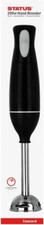 Image of ELECTRIC HAND BLENDER 200w FOOD STAINLESS STEEL DETACHABLE BLACK/CHROME MIXER